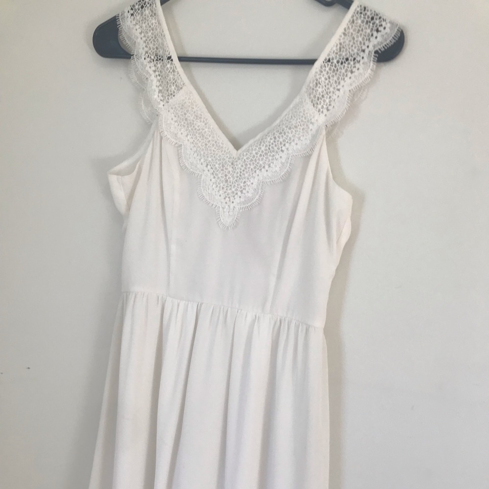 White dress